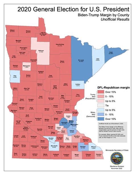 Minnesota's 2020 Election Results Maps Released | Southwest Minneapolis, MN Patch