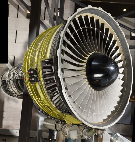 General Electric CF6-6 Turbofan Engine, Cutaway | National Air and Space Museum