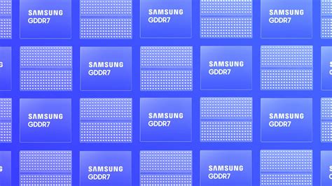 Samsung finalises the first GDDR7 memory for next-gen graphics cards ...