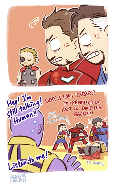 16 Cutest Avengers Comics That Will Make You Feel Better After Infinity Wars | DeMilked