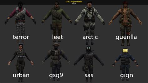 CSO 2 Player Models [Counter-Strike 1.6] [Works In Progress]