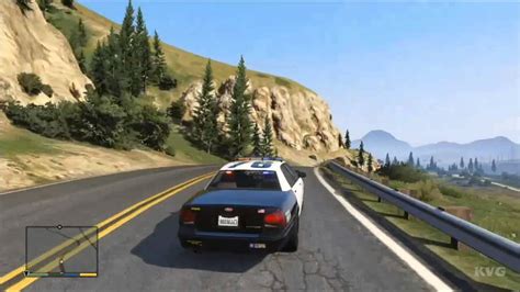 Grand Theft Auto 5 - Police Car Driving Gameplay [HD] - YouTube