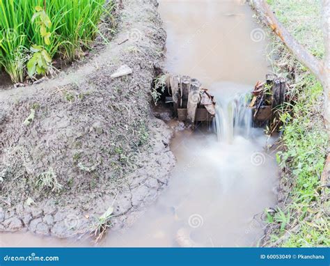 Small water dam stock image. Image of territory, background - 60053049