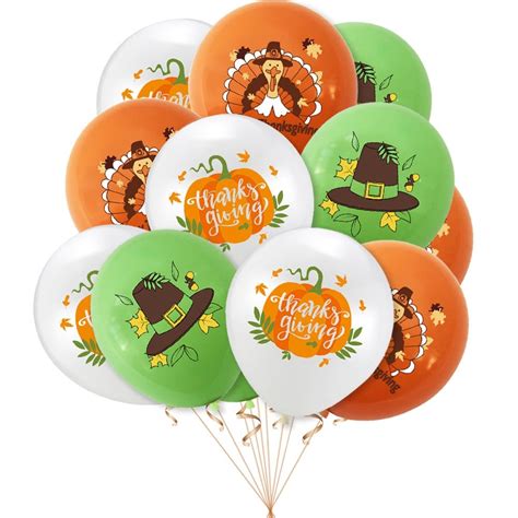 30 PCS Thanksgiving Party Decorative Balloons (Orange) – Alexnld.com