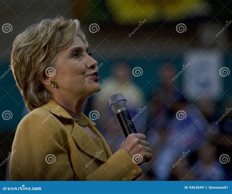 Hillary Clinton Smiling editorial stock image. Image of presidential ...