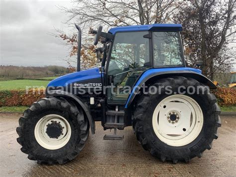 2002 New Holland TS110 Tractor For Sale | R McAllister Tractors