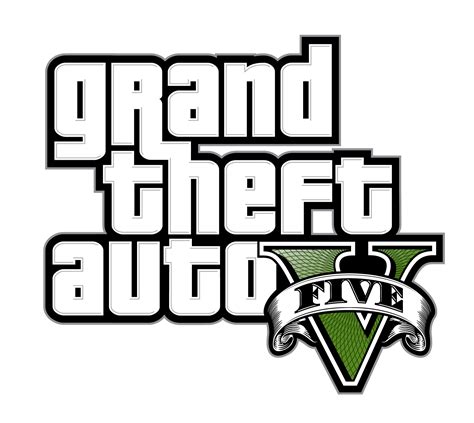 GTA 5 logo PNG transparent image download, size: 1892x1692px