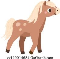 900+ Cartoon Horse Cute Farm Animal Character Clip Art | Royalty Free - GoGraph