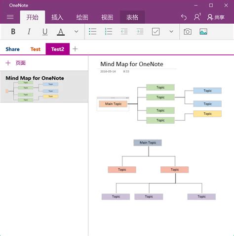 Mind Map for OneNote - Office OneNote Gem Add-Ins