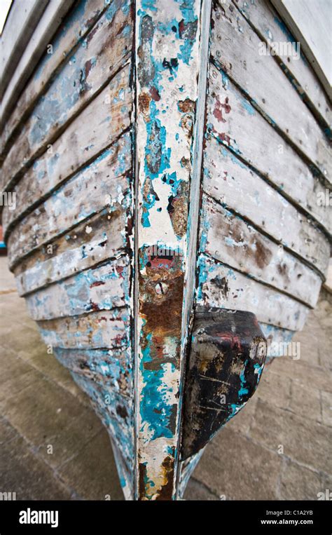 Bow of a boat Stock Photo - Alamy