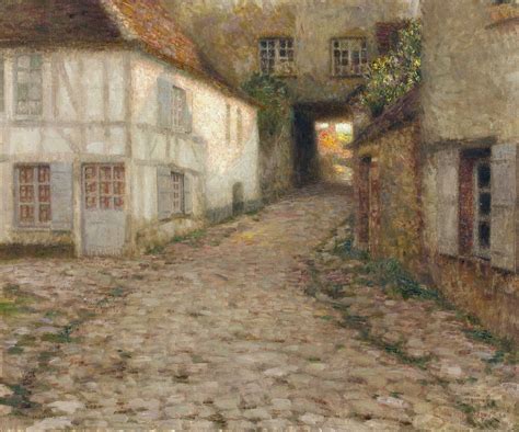 Henri Le Sidaner. Village Houses, Gerberoy, 1903 in 2021 | Cityscape art, Landscape paintings ...