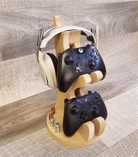 Gamer Control stand, Console stand, Controller stand, Gamer gift, mdf wood blank supply in 2020 ...