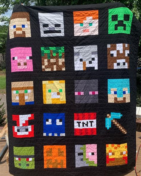 Minecraft Quilt Pattern Free – Patterns Here