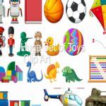 Huge Set of Toys Clip Art - Made By Teachers