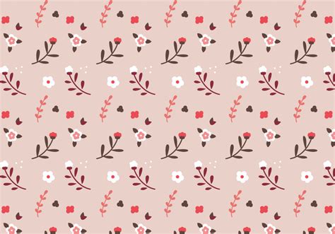 Free Pink Floral Pattern Vector 108348 Vector Art at Vecteezy