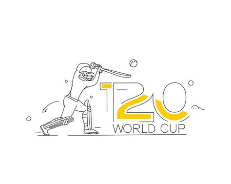 Free Vector | T20 world cup cricket championship poster template ...