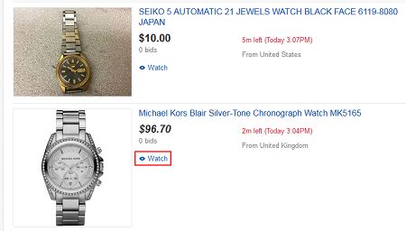 How to Add, View, and Remove Items from an eBay Watch List