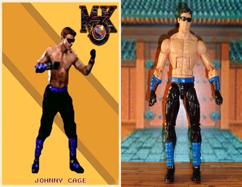 Johnny Cage (Mortal Kombat) Custom Action Figure