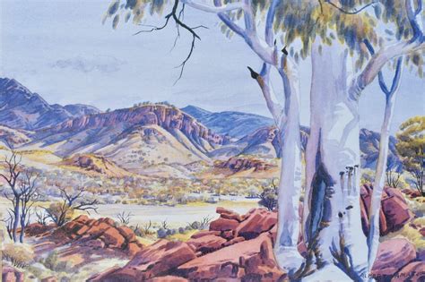 Sold Price: Albert Namatjira print, - April 4, 0121 7:00 PM AEST