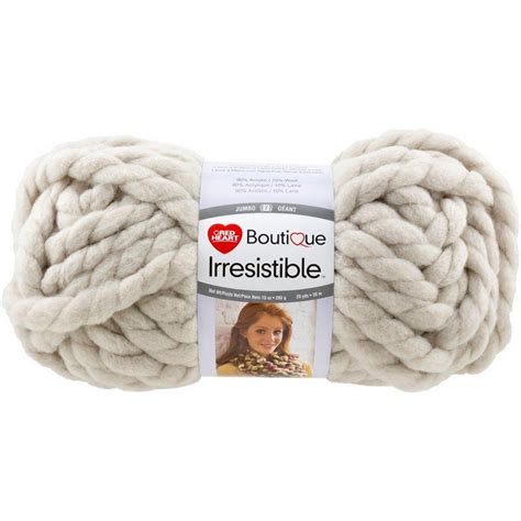 Red Heart Boutique Irresistible Yarn Oatmeal