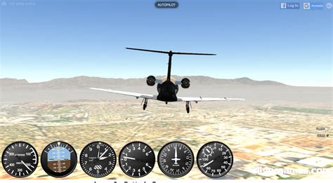 GeoFS Flight Simulator - Play Online on SilverGames 🕹️