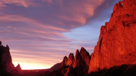 Garden of the Gods sunrise