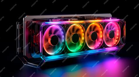 Premium Photo | Concept of a Modern HighEnd GPU featuring Impressive ...