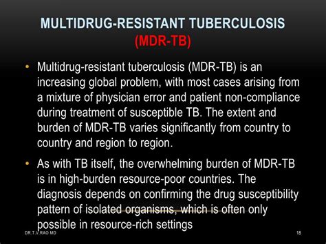 PPT - Multidrug resistant tuberculosis PowerPoint Presentation, free ...