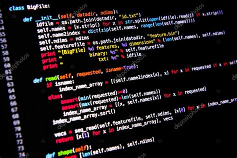 Computer language source code Stock Photo by ©kikujungboy 117958682