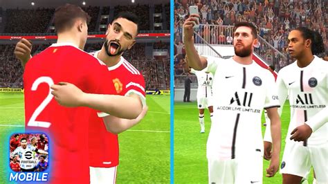 eFOOTBALL PES 2023 MOBILE - New Graphics, Facial Expressions, Player Animations, Signing, etc ...