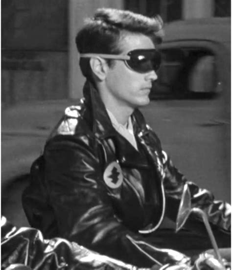 Biker Rod Serling The Twilight Zone Leather Jacket - Jackets Masters