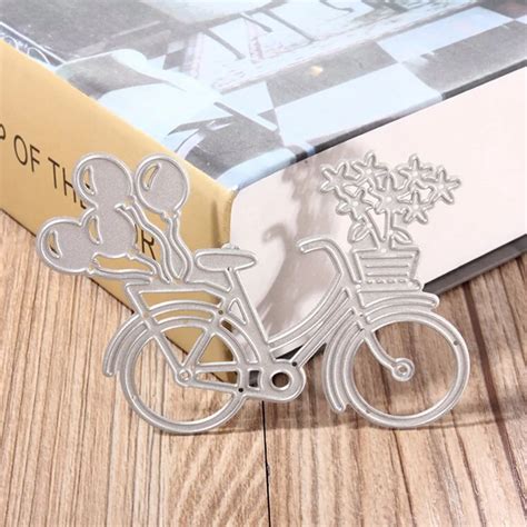 1pcs Cutting dies Bicycle die cuts for sizzix fustella cutting machine ...