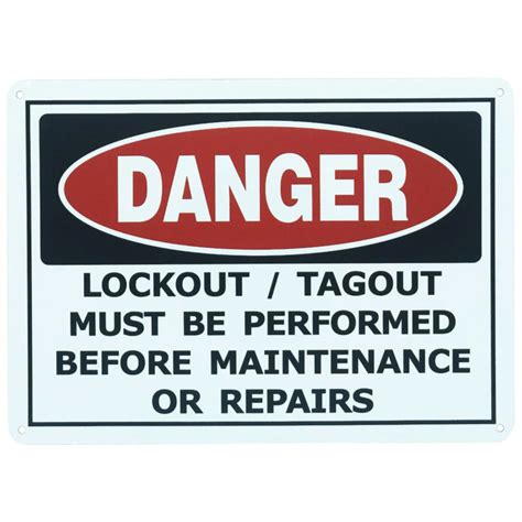 LOTO Signage - "Lockout Station" - Next Day Safety