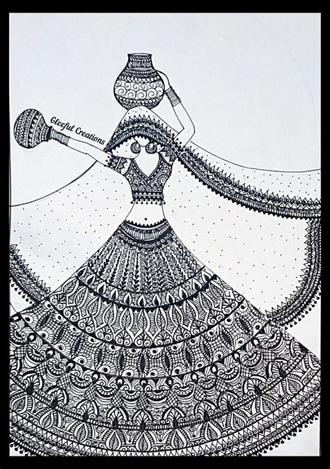 Gleeful Creations || Geetanjali Gupta || Mandala Art || Madhubani Art || Warli art Tribal Art ...