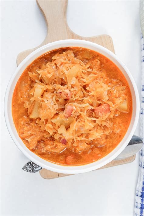 Easy Sauerkraut Soup - Recipes From Europe