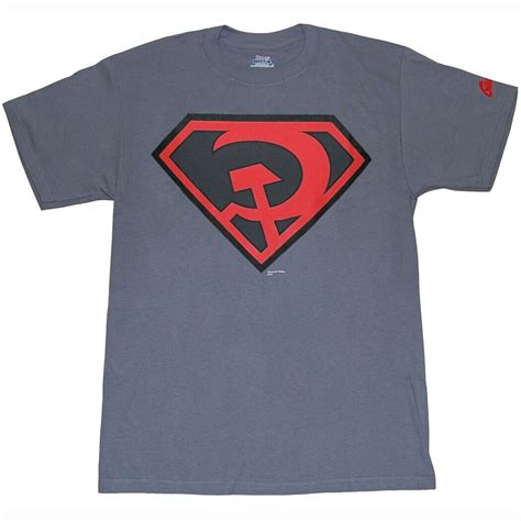 Superman Red Son Symbol Logo T-Shirt | eBay