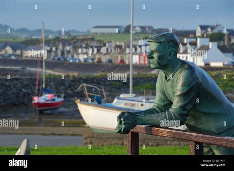 Port William harbour, the machars, Wigtownshire, Luce Bay, Scotland Stock Photo - Alamy