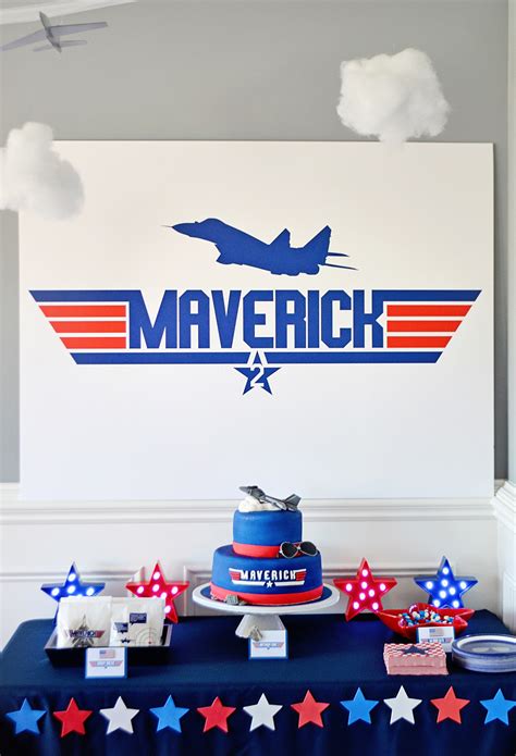 Fly into the Danger Zone with a Top Gun Birthday Party! - Project Nursery