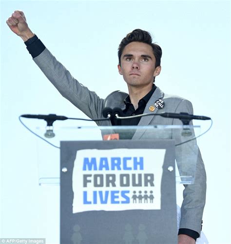 Parkland survivor David Hogg's March For Our Lives speech | Daily Mail ...