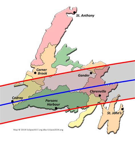 Path Of Totality 2024 Eclipse Canada - Joete Kimberli