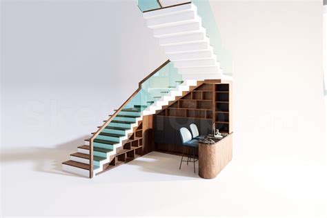 Stairs Sketchup Model - vrogue.co