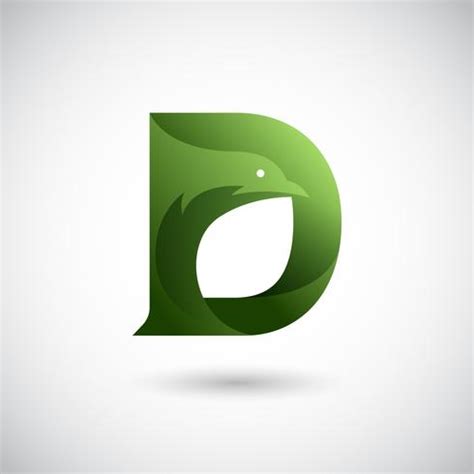 Letter D With Dove Logo Concept 284880 Vector Art at Vecteezy