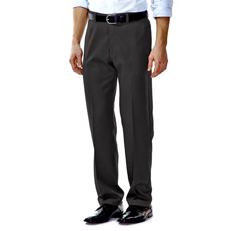 Haggar Men's Cool 18 Flat-Front Performance Dress Pants | Shop Your Way ...