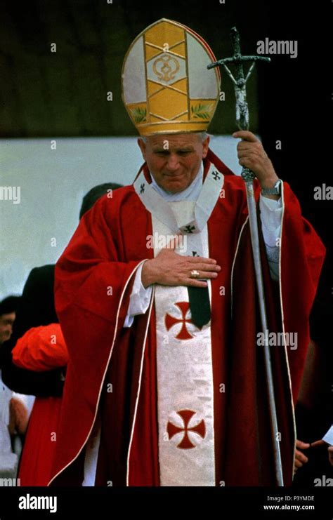 Le pape Jean Paul II Stock Photo - Alamy