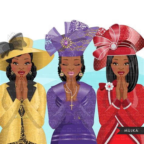 Clipart Images Of Womens Church Hats