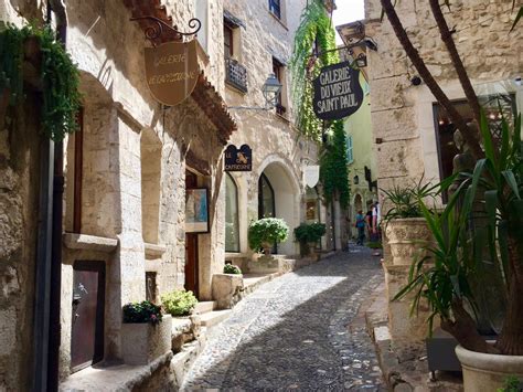 Saint-Paul de Vence, a medieval village on the French Riviera