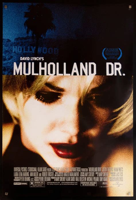 Mulholland Drive Movie Poster 2001 1 Sheet (27x41)