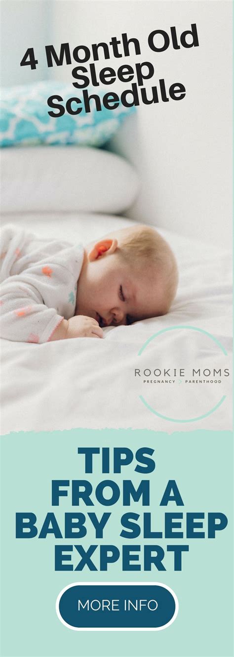 4 Month Old Sleep Schedule - Expert Tips on how to do it! | 4 month old ...