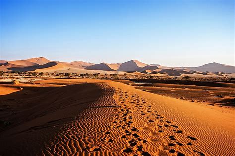 Where Is The Namib Desert? - WorldAtlas