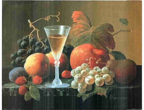 Wine & Fruit Still Life Kitchen | Food Posters | Wall Art Posters